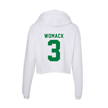 Oregon - NCAA Acrobatics & Tumbling : Nya Womack - Women's Crop Fleece Hoodie-1