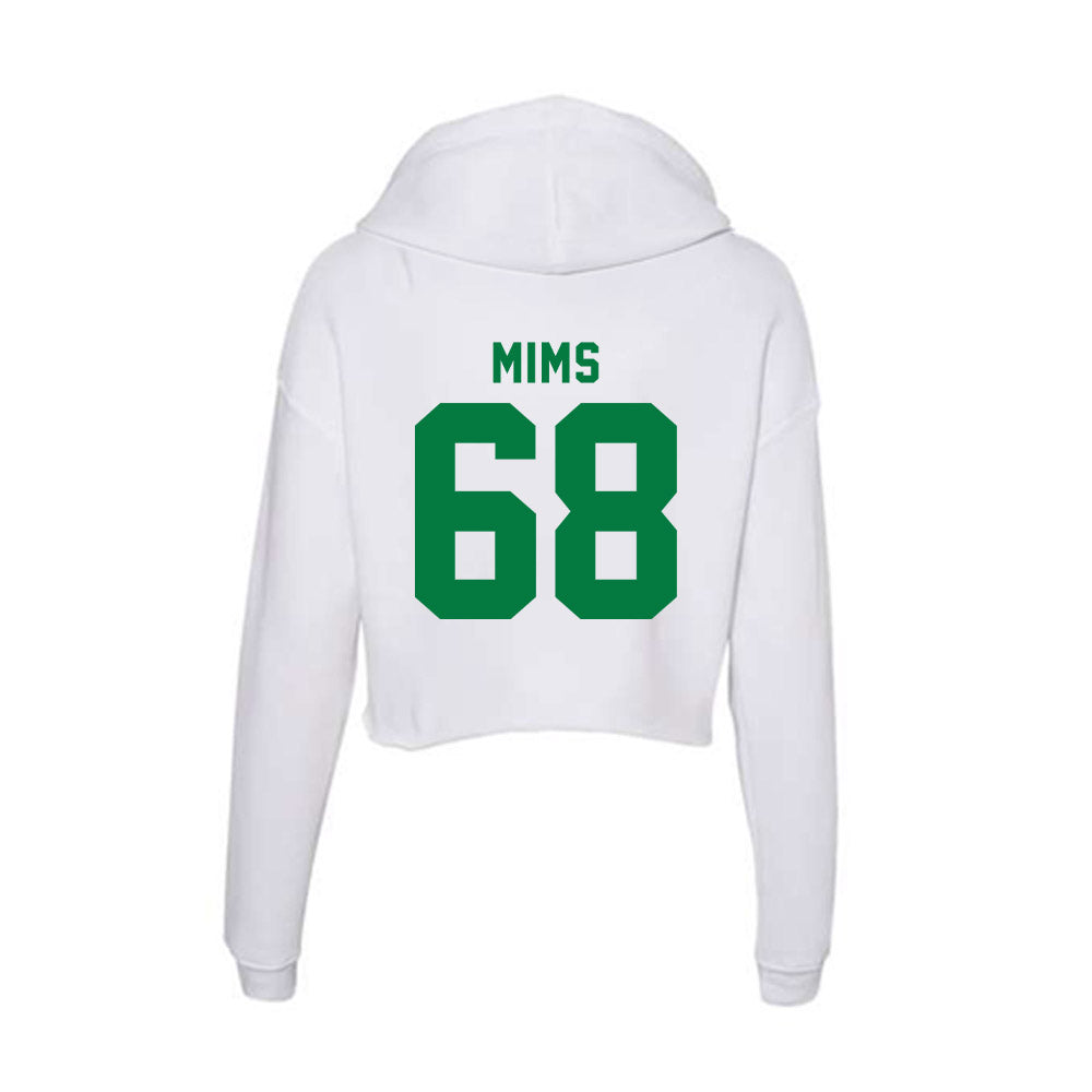 Oregon - NCAA Football : Auston Mims - Women's Crop Fleece Hoodie-1