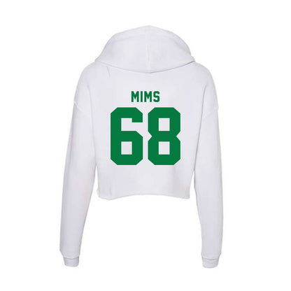 Oregon - NCAA Football : Auston Mims - Women's Crop Fleece Hoodie-1