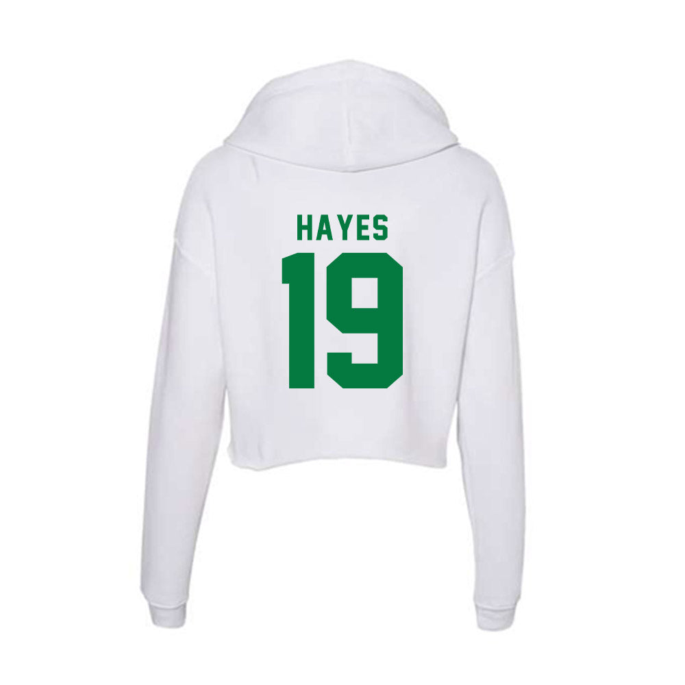 Oregon - NCAA Football : Ryder Hayes - Women's Crop Fleece Hoodie-1