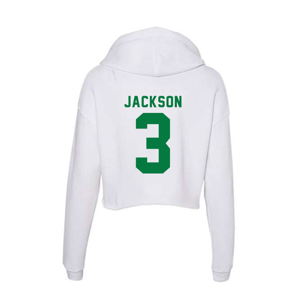 Oregon - NCAA Women's Lacrosse : Gabby Jackson - Women's Crop Fleece Hoodie-1