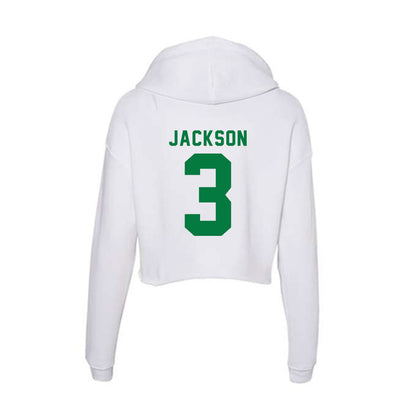 Oregon - NCAA Women's Lacrosse : Gabby Jackson - Women's Crop Fleece Hoodie-1