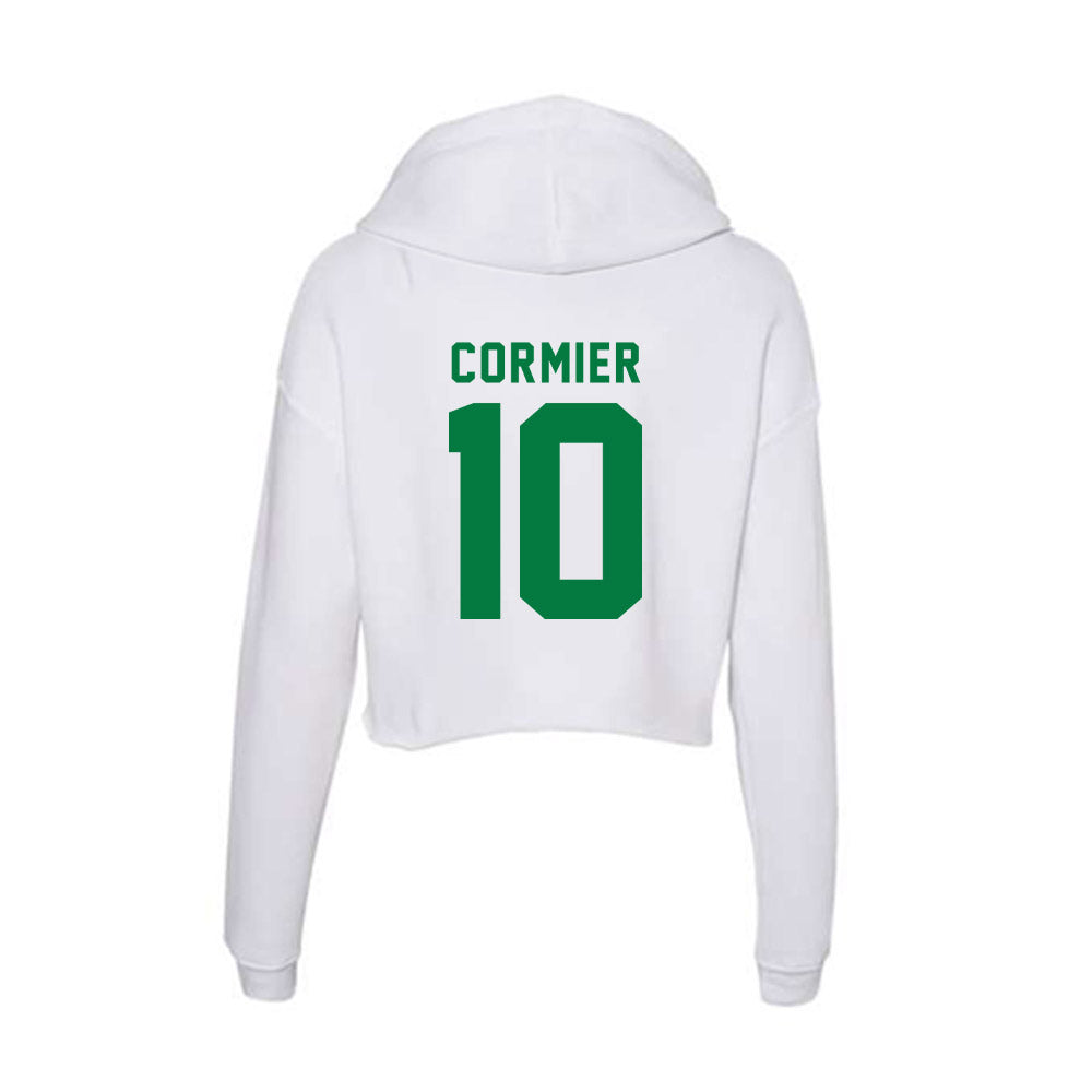 Oregon - NCAA Women's Lacrosse : Reilly Cormier - Women's Crop Fleece Hoodie-1