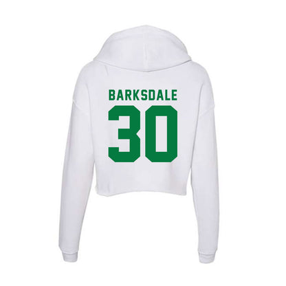 Oregon - NCAA Football : Xavier Barksdale - Women's Crop Fleece Hoodie-1
