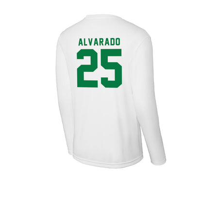 Oregon - NCAA Acrobatics & Tumbling : Briya Alvarado - Activewear Long Sleeve T-Shirt-1