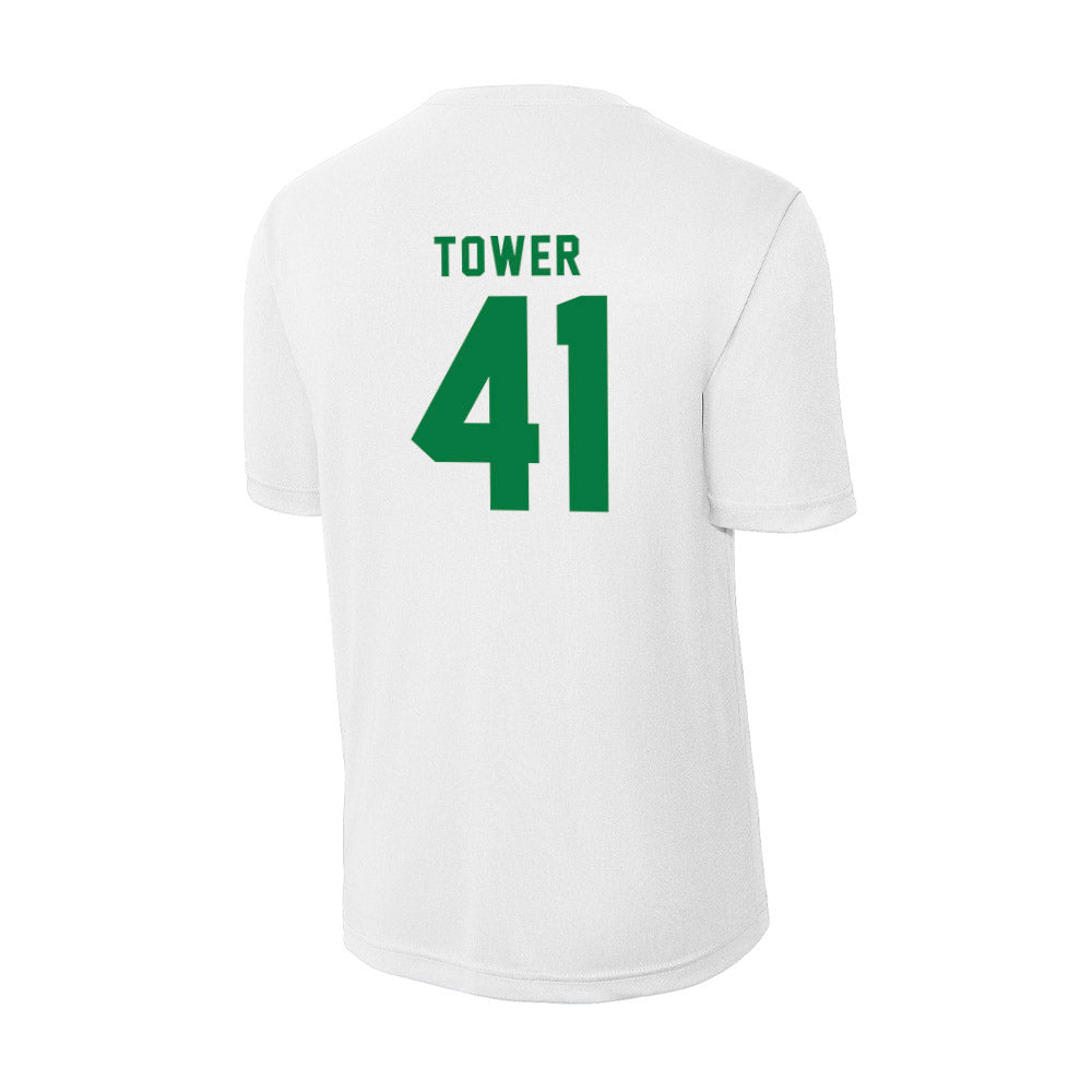 Oregon - NCAA Acrobatics & Tumbling : Mailee Tower - Activewear T-Shirt-1