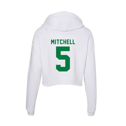 Oregon - NCAA Women's Volleyball : Kamden Mitchell - Women's Crop Fleece Hoodie-1