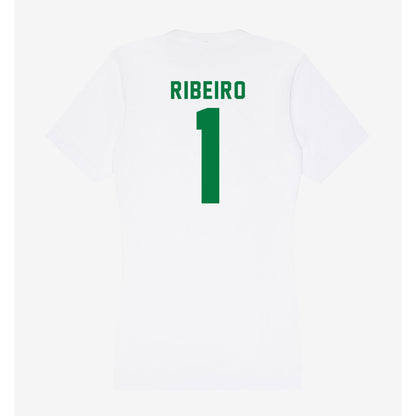 Oregon - NCAA Women's Volleyball : Maila Ribeiro - Women's V-Neck T-Shirt-1
