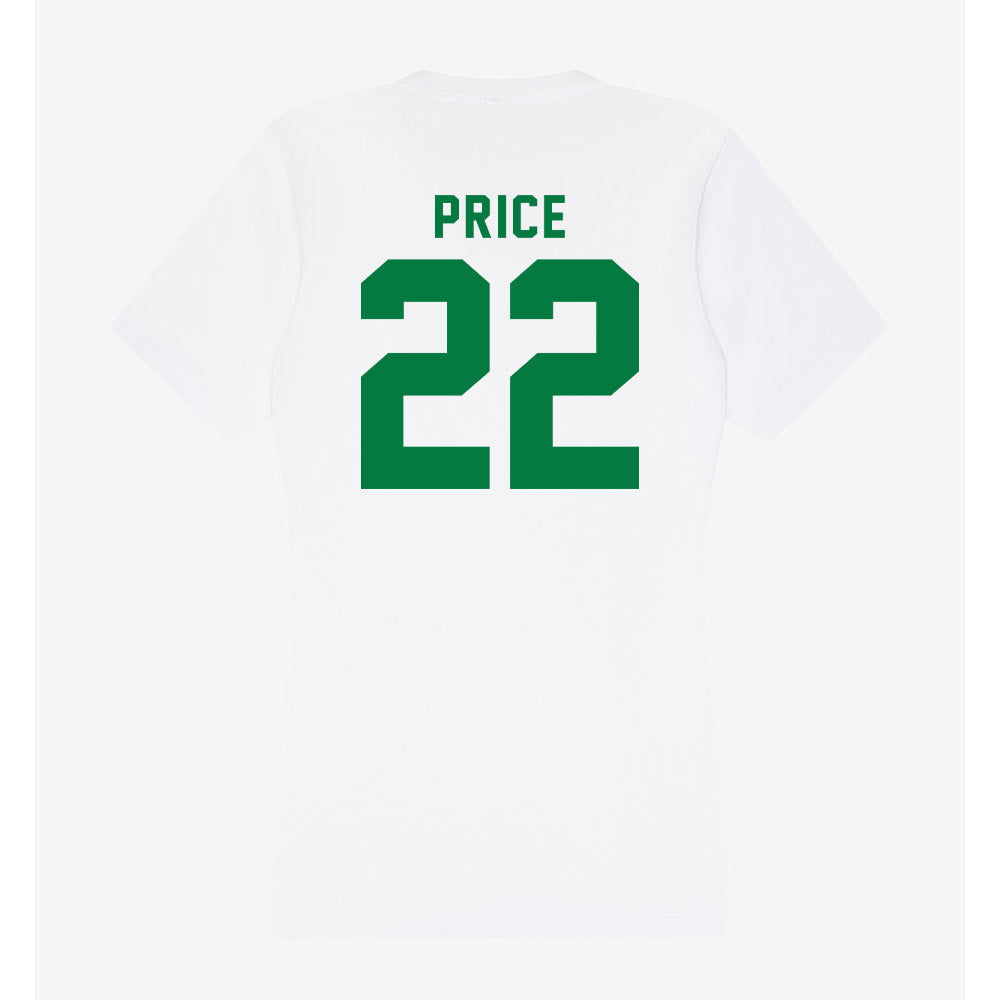 Oregon - NCAA Football : Simeon Price - Women's V-Neck T-Shirt-1
