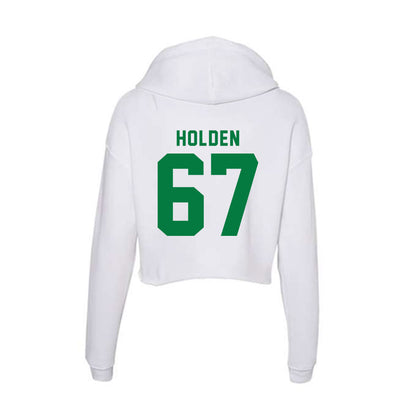 Oregon - NCAA Softball : Trinity Holden - Women's Crop Fleece Hoodie-1