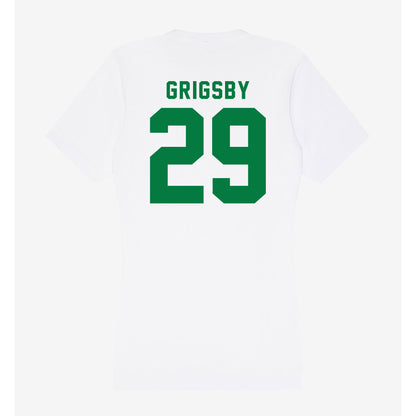 Oregon - NCAA Acrobatics & Tumbling : Reagan Grigsby - Women's V-Neck T-Shirt-1