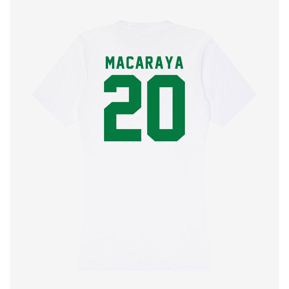 Oregon - NCAA Acrobatics & Tumbling : Haylie Macaraya - Women's V-Neck T-Shirt-1