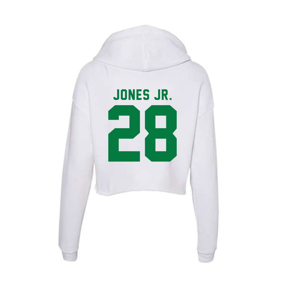 Oregon - NCAA Football : Anthony Jones Jr. - Women's Crop Fleece Hooded Sweatshirt-1