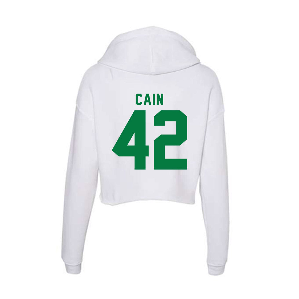 Oregon - NCAA Women's Basketball : Avary Cain - Women's Crop Fleece Hoodie-1