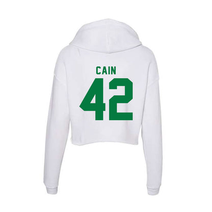 Oregon - NCAA Women's Basketball : Avary Cain - Women's Crop Fleece Hoodie-1