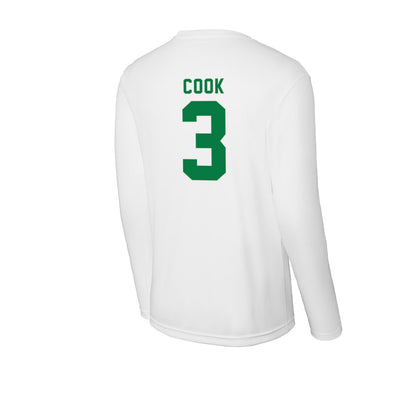 Oregon - NCAA Baseball : Elijah Cook - Activewear Long Sleeve T-Shirt-1