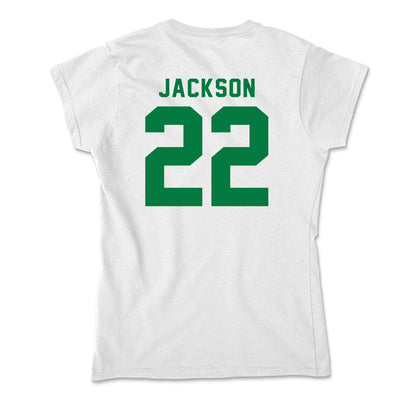 Oregon - NCAA Football : Devin Jackson - Soft Style Women’s T-Shirt-1