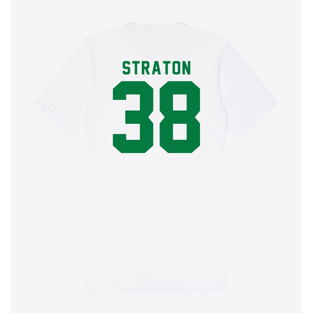 Oregon - NCAA Football : Will Straton - Women's V-Neck T-Shirt-1