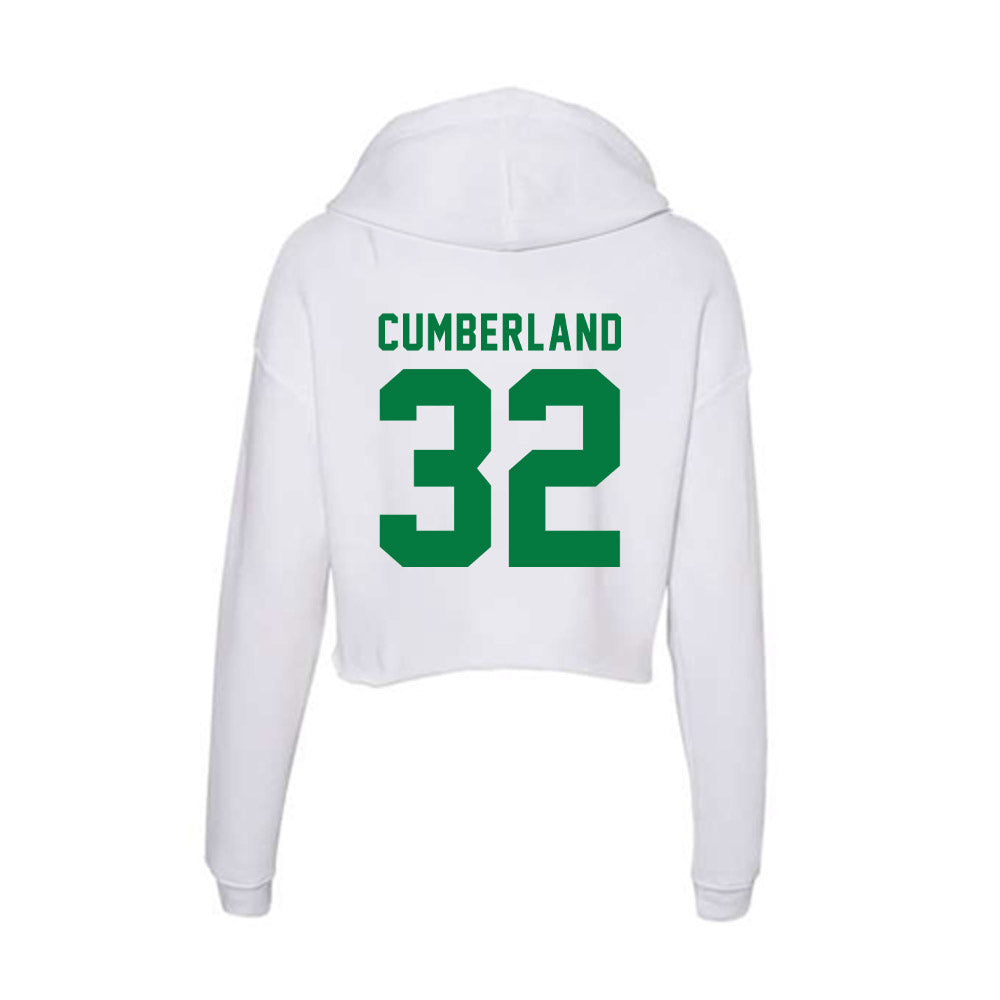 Oregon - NCAA Football : Tony Cumberland - Women's Crop Fleece Hoodie-1