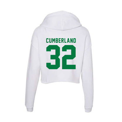 Oregon - NCAA Football : Tony Cumberland - Women's Crop Fleece Hoodie-1