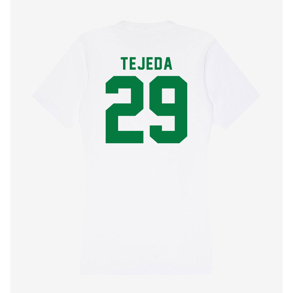 Oregon - NCAA Women's Soccer : Izabella Tejeda - Women's V-Neck T-Shirt-1