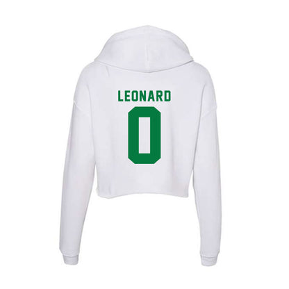 Oregon - NCAA Women's Soccer : Makeli Leonard - Women's Crop Fleece Hoodie-1