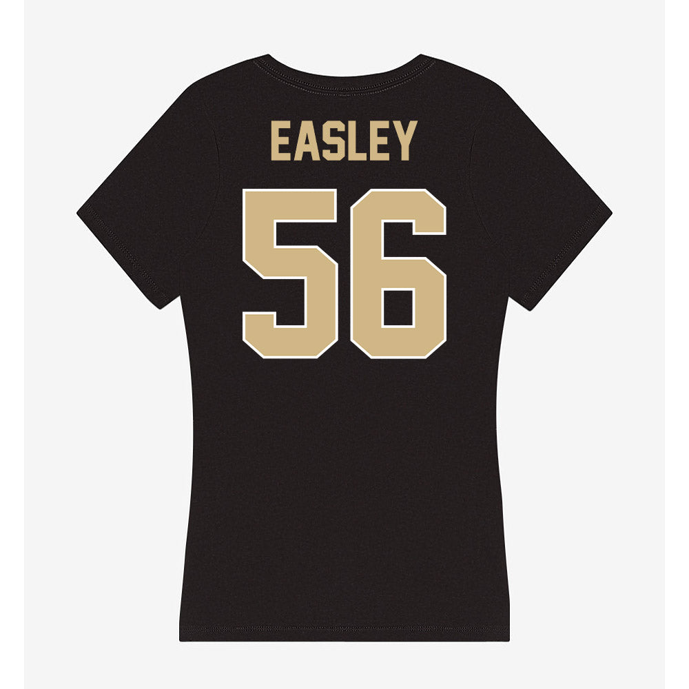 Purdue - NCAA Football : Marques Easley - Women's V-Neck T-Shirt-1