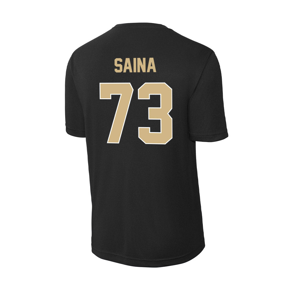 Purdue - NCAA Football : Makai Saina - Activewear T-Shirt-1