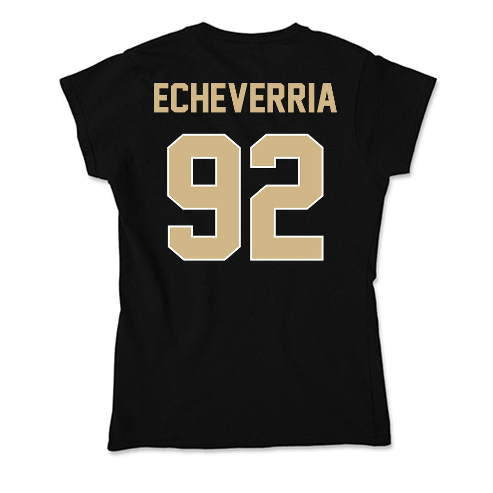 Purdue - NCAA Football : Jacobo Echeverria - Soft Style Women’s T-Shirt-1