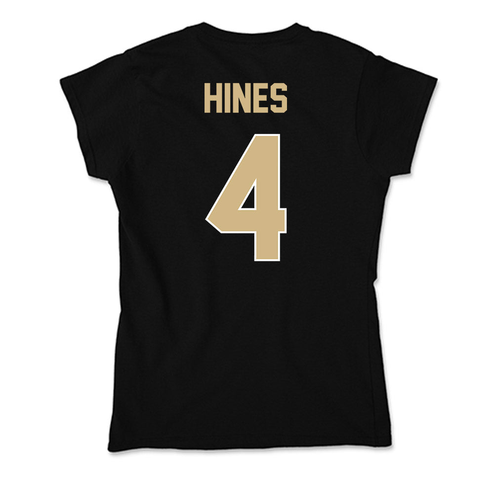 Purdue - NCAA Football : Hudauri Hines - Soft Style Women’s T-Shirt-1