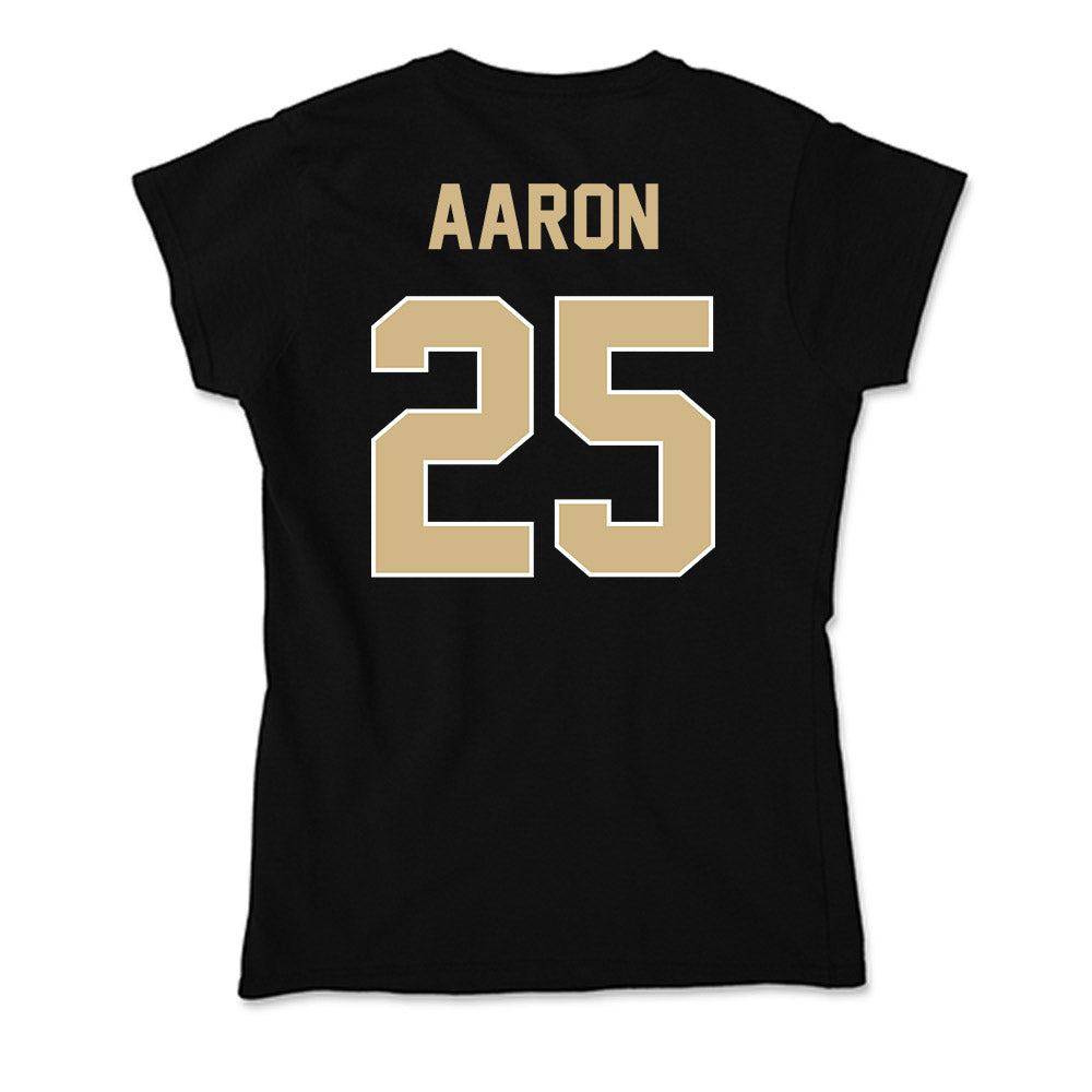 Purdue - NCAA Women's Basketball : Averi Aaron - Soft Style Women’s T-Shirt-1
