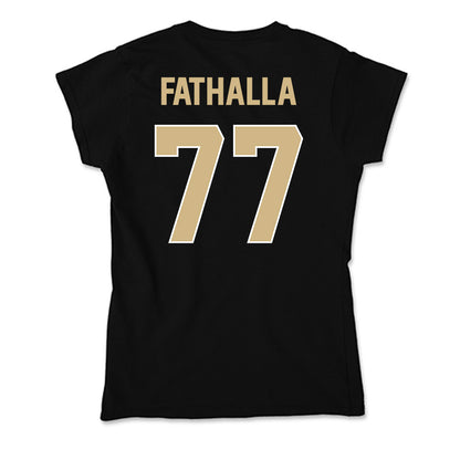 Purdue - NCAA Men's Tennis : Nour Fathalla - Soft Style Women’s T-Shirt-1