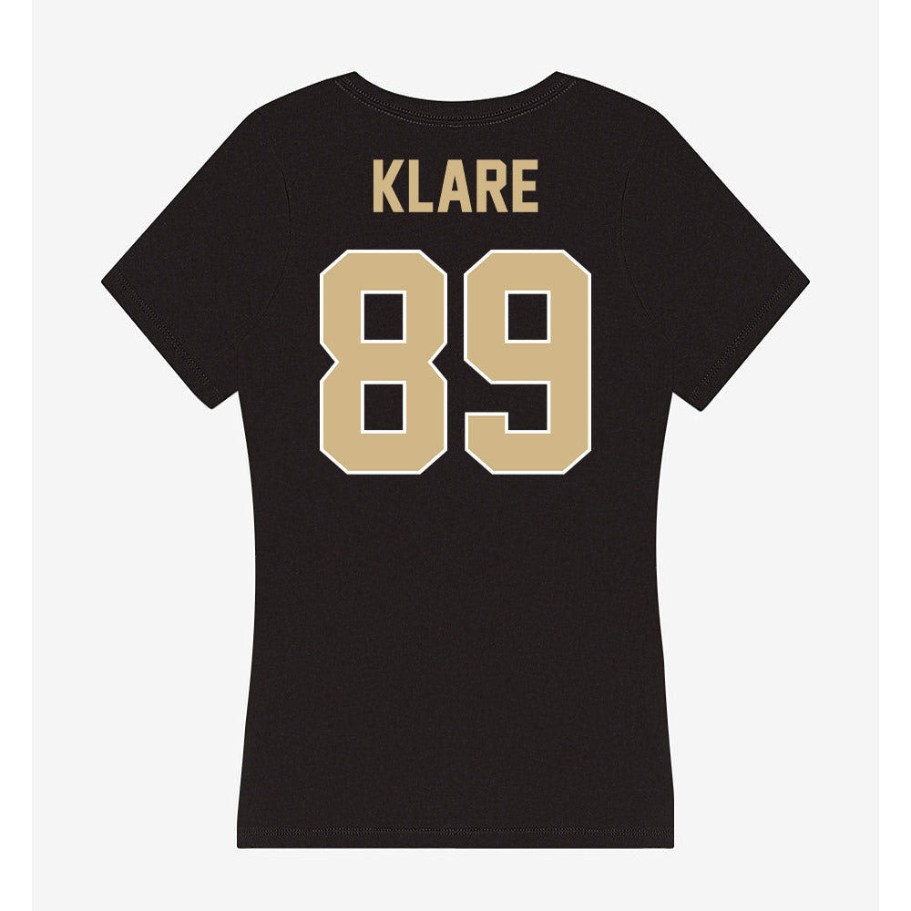 Purdue - NCAA Football : Luke Klare - Women's V-Neck T-Shirt-1