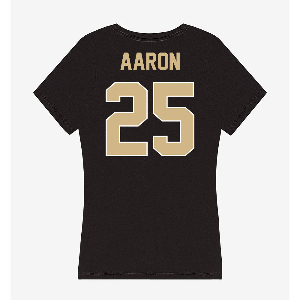 Purdue - NCAA Women's Basketball : Averi Aaron - Women's V-Neck T-Shirt-1