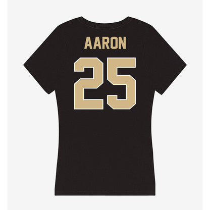 Purdue - NCAA Women's Basketball : Averi Aaron - Women's V-Neck T-Shirt-1
