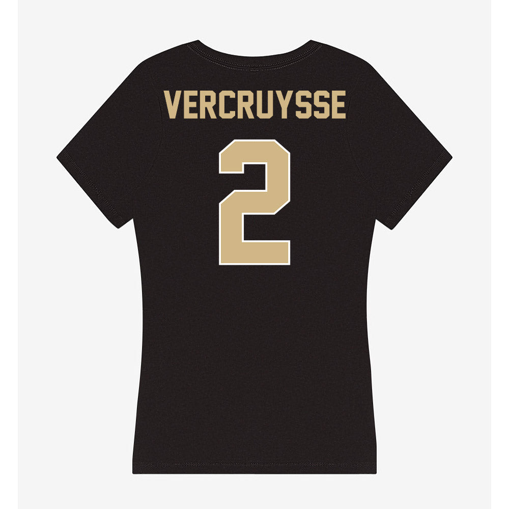 Purdue - NCAA Baseball : Charlie Vercruysse - Women's V-Neck T-Shirt-1