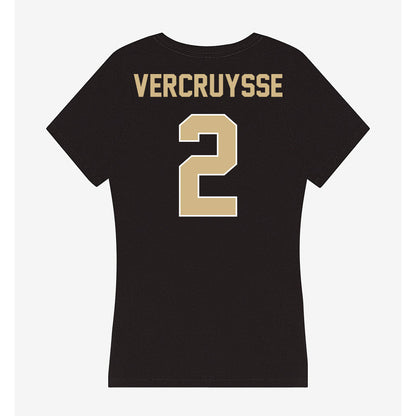 Purdue - NCAA Baseball : Charlie Vercruysse - Women's V-Neck T-Shirt-1