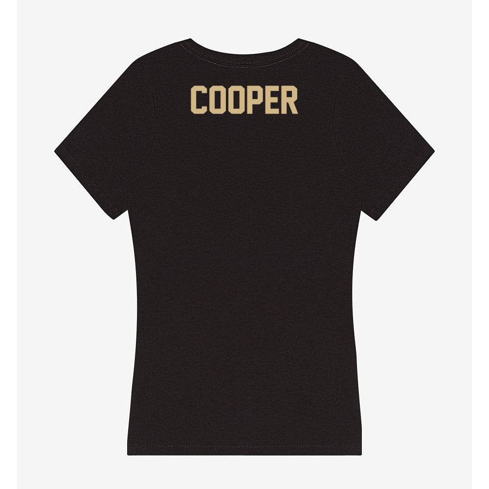 Purdue - NCAA Women's Track & Field : Jayla Cooper - Women's V-Neck T-Shirt-1
