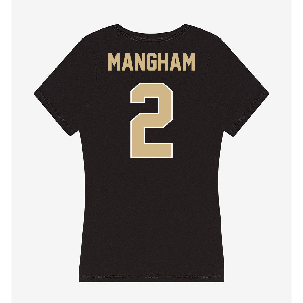 Purdue - NCAA Football : Jaden Mangham - Women's V-Neck T-Shirt-1