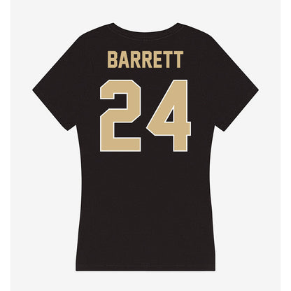 Purdue - NCAA Women's Basketball : Carley Barrett - Women's V-Neck T-Shirt-1