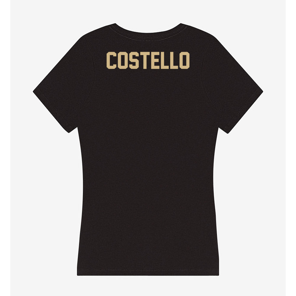 Purdue - NCAA Wrestling : Aidan Costello - Women's V-Neck T-Shirt-1