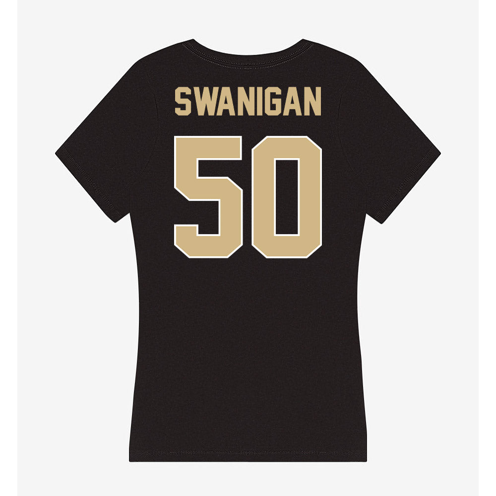 Purdue - NCAA Men's Basketball : Caleb Swanigan - Women's V-Neck T-Shirt-1