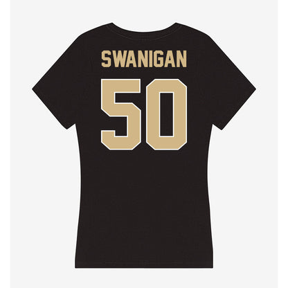 Purdue - NCAA Men's Basketball : Caleb Swanigan - Women's V-Neck T-Shirt-1