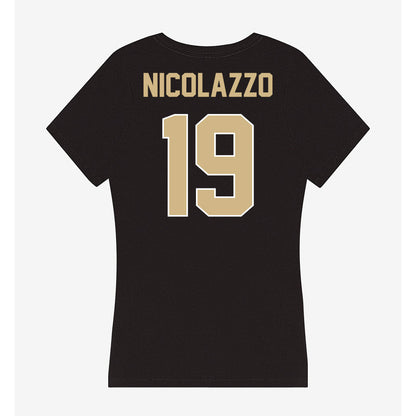 Purdue - NCAA Women's Soccer : Chiara Nicolazzo - Women's V-Neck T-Shirt-1