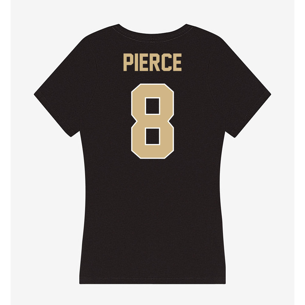 Purdue - NCAA Men's Basketball : Caden Pierce - Women's V-Neck T-Shirt-1