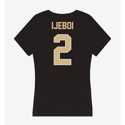 Purdue - NCAA Football : Fame Ijeboi - Women's V-Neck T-Shirt-1