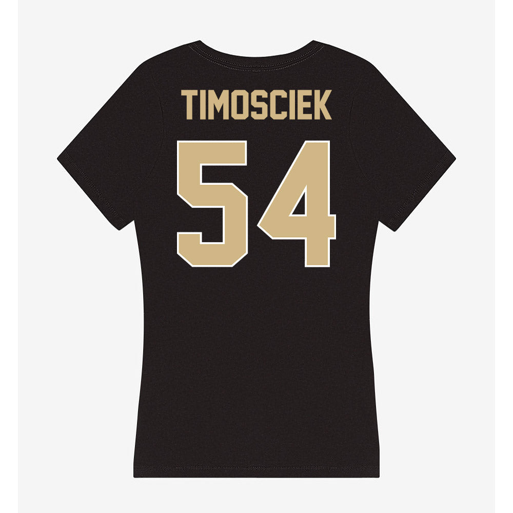 Purdue - NCAA Football : Hayden Timosciek - Women's V-Neck T-Shirt-1