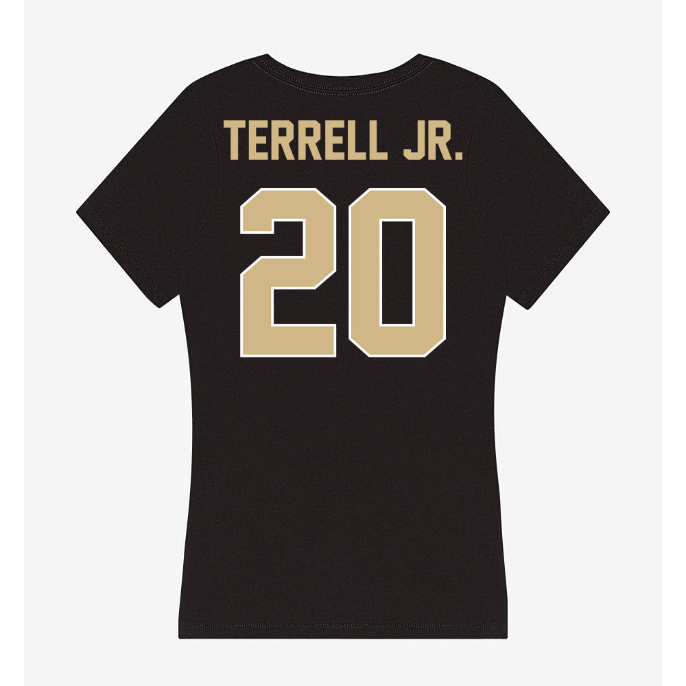 Purdue - NCAA Football : Travis Terrell Jr. - Women's V-Neck T-Shirt-1