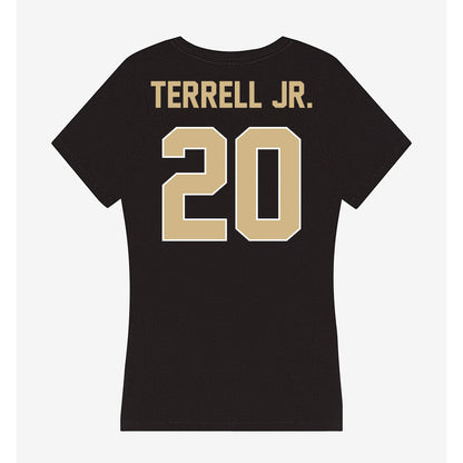 Purdue - NCAA Football : Travis Terrell Jr. - Women's V-Neck T-Shirt-1