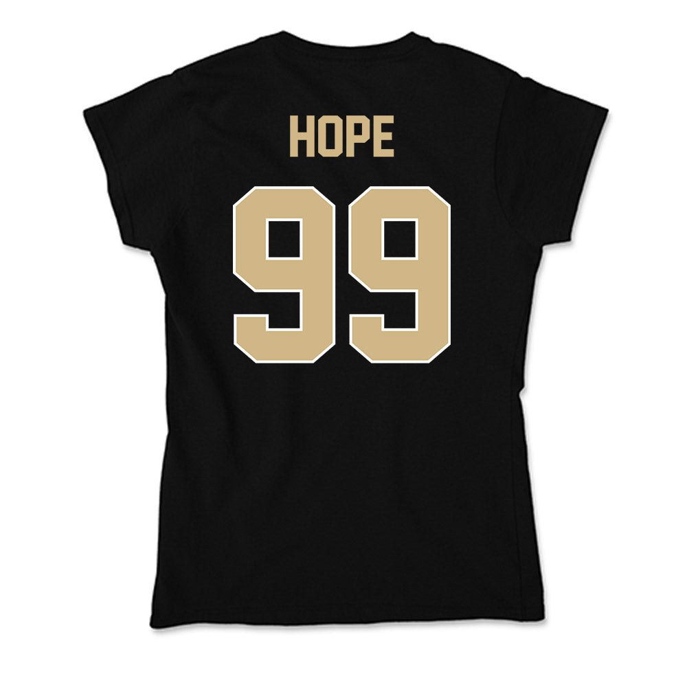 Purdue - NCAA Football : Josiah Hope - Soft Style Women’s T-Shirt-1